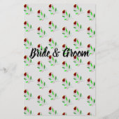 Brautparty Game Card Was hat der Groom Say F gemac Flyer (Hinten)