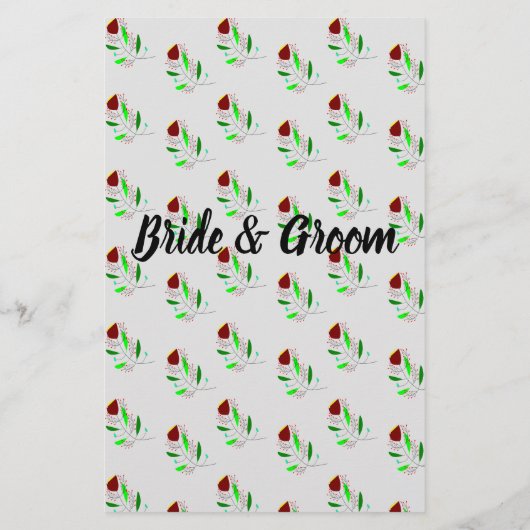 Brautparty Game Card Was hat der Groom Say F gemac Flyer (Hinten)