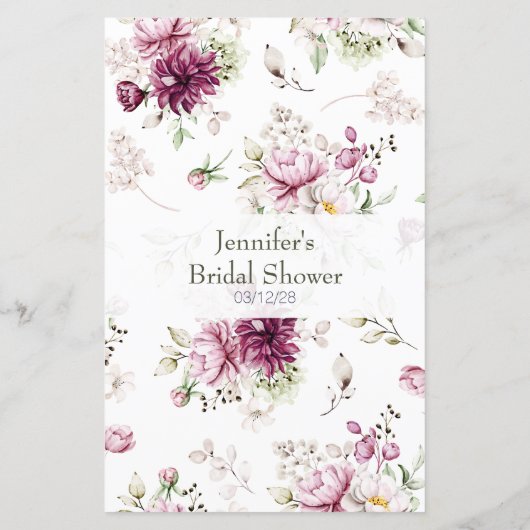 Brautparty Game Emoji Pictionary Peonink (Rückseite)