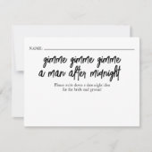 Brautparty Game - Ideen für die Datumsabend (Vorderseite)