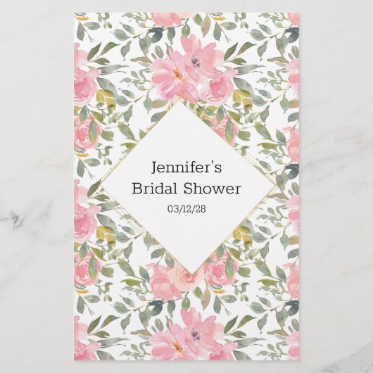 Brautparty Game Lush Blus Ratet mal, Flyer Dress (Hinten)