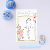 Brautparty Game Lush Blus Ratet mal, Flyer Dress (Einzeln)