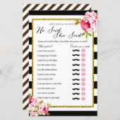 Brautparty Game - sagte sie (Vorne/Hinten)