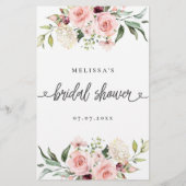 Brautparty Game Was ist in Ihrer Geldbörse? (Rückseite)