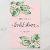 Brautparty Game Wer kennt die Braut die Besten? (Rückseite)