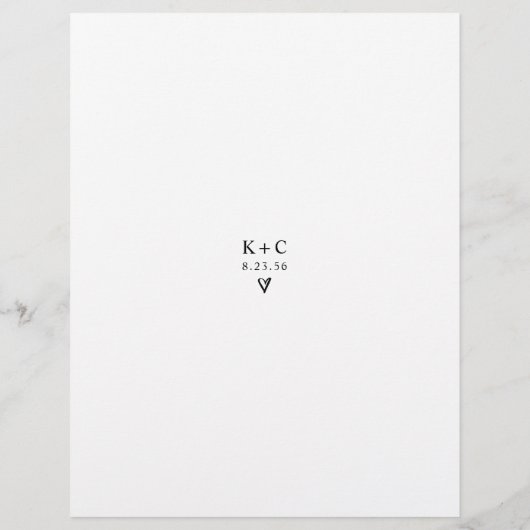 Brautparty Game wie alt waren sie mit Fotos Flyer (Hinten)