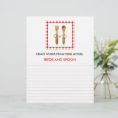 Brautparty Games (Stehend Vorderseite)