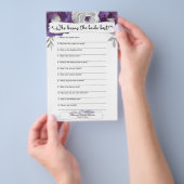 Brautparty Games, die die Braut am besten 3963 Flyer (Handgriff)