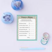 BRAUTPARTY GAMES FLYER (Einzeln)