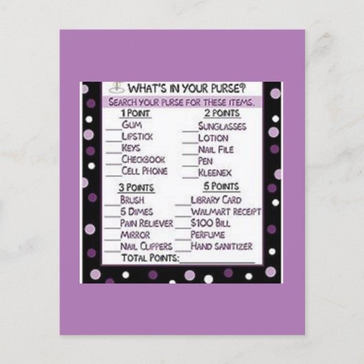 BRAUTPARTY GAMES FLYER (Vorne)