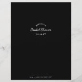 Brautparty Games raten, wer Bridge oder Game ist (Rückseite)