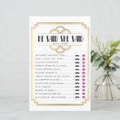 Brautparty Games sagte er sagte, sie sagte, Spiel (Stehend Vorderseite)