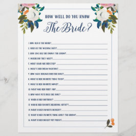 Brautparty Games wie gut kennen Sie die Braut