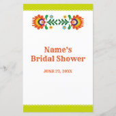 Brautparty Games würde sie eher Fiesta (Rückseite)