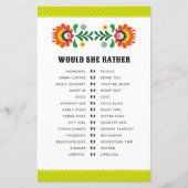 Brautparty Games würde sie eher Fiesta (Vorderseite)