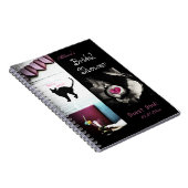 Brautparty Gästebuch, Planer mit Katz & Herz Notizblock (Rechte Seite)