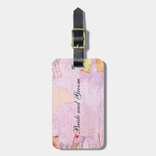 Brautparty Gepäckanhänger (Vorderseite vertikal)