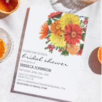 Brautparty Gerbera Daisy Floral