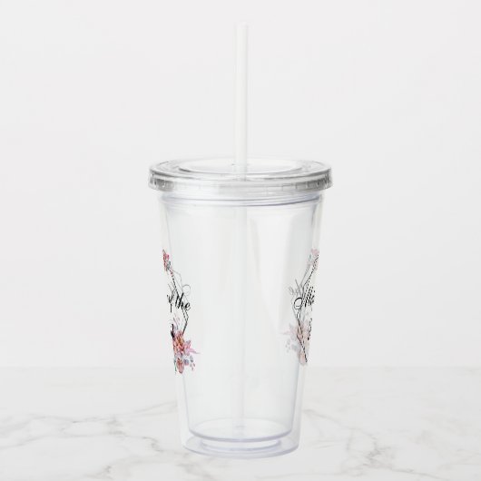 Brautparty Geschenk individualisieren Mutter der B Acryltrinkbecher (Rechts)