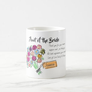 Brautparty Geschenk Personalisiert Vielen Dank Nac Kaffeetasse