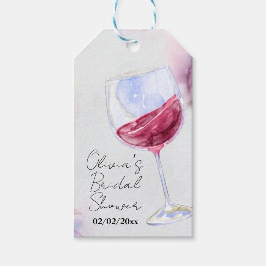 Brautparty Geschenkanhänger (Vorderseite)