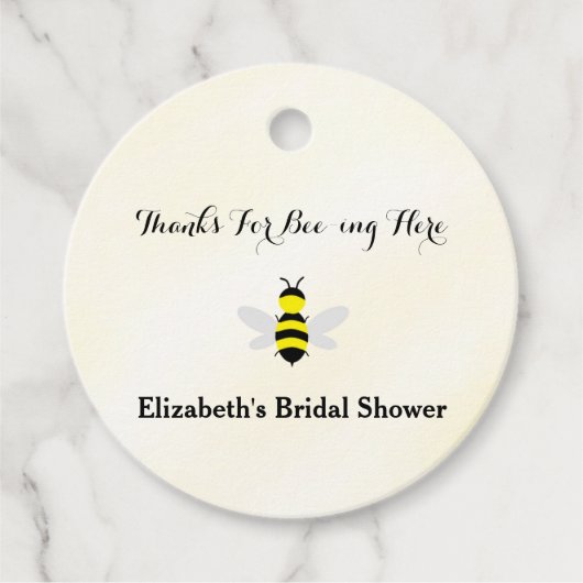 Brautparty Geschenkanhänger (Vorderseite)