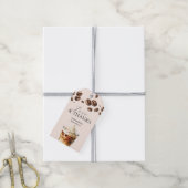 Brautparty-Geschenkanhänger Eis Kaffee Geschenkanhänger (Mit Garn)