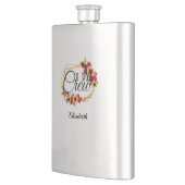 Brautparty Geschenke, ich mache Crew, Sonnenblumen Flachmann (Links)