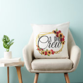 Brautparty Geschenke, ich mache Crew, Sonnenblumen Kissen (Stuhl )