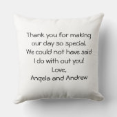 Brautparty Geschenke, ich mache Crew, Sonnenblumen Kissen (Rückseite)