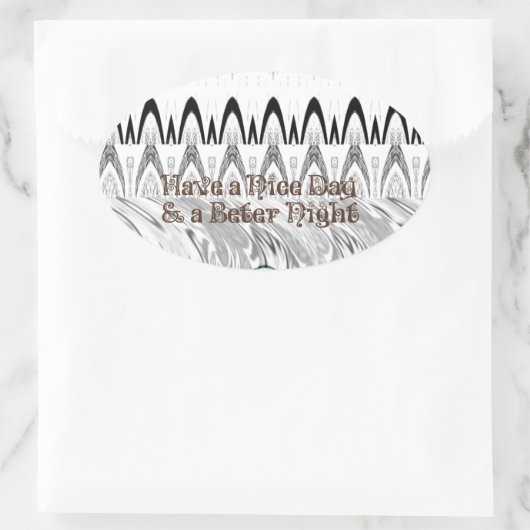 Brautparty Geschenke Kunst drucken Ovaler Aufkleber (Tasche)