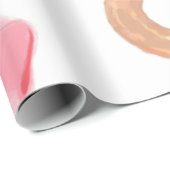 Brautparty Geschenkpapier (Rolleneckpunkt)