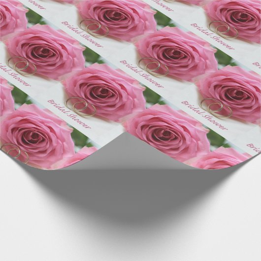 Brautparty Geschenkpapier (Ecke)