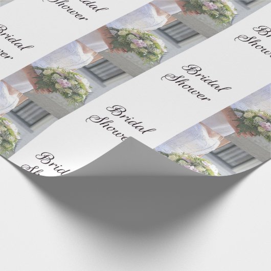 Brautparty Geschenkpapier (Ecke)