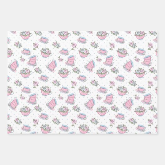 Brautparty Geschenkpapier Set (Vorderseite 3)