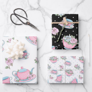Brautparty Geschenkpapier Set