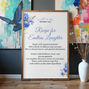 Brautparty-Geschenkrezept für endlose Lachen Poster