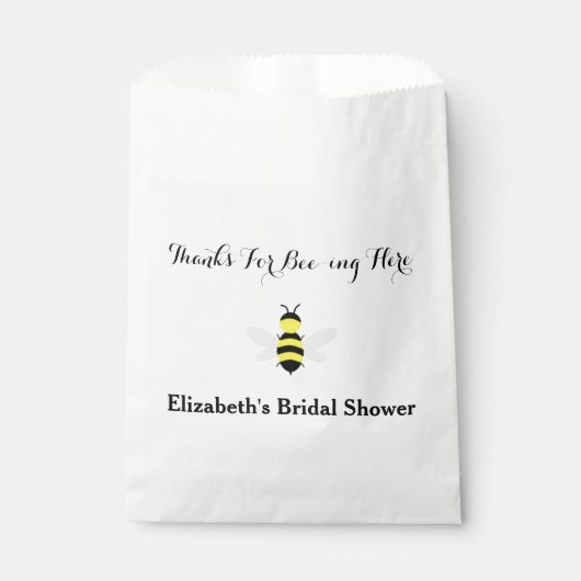 Brautparty Geschenktütchen (Vorderseite)