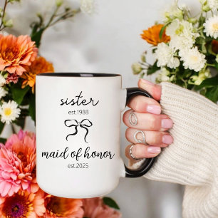 Brautparty Geschenkvorschlag Trauzeugin Tasse