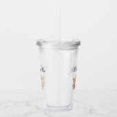 Brautparty Gift Bachelorette Mutter der Braut Acryltrinkbecher (Rechts)