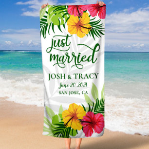 Brautparty Gift, Just Married, Mr. and Mrs. Strandtuch