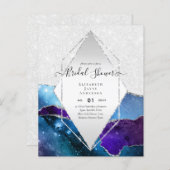 BRAUTPARTY Glitterie AGATE Sparkle Einladung (Vorne/Hinten)