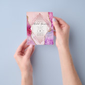 BRAUTPARTY Glitterie AGATE Sparkle Einladung Flyer (Gruppe)