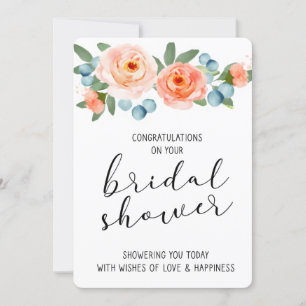 Brautparty Glückwunschkarte Dankeskarte