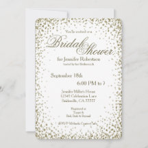 Brautparty | Gold Confetti