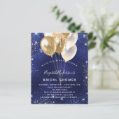 Brautparty-Goldballons (Stehend Vorderseite)