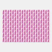 Brautparty Gowns Wedding Bridesmaid Flower Girl Geschenkpapier Set (Vorderseite 3)