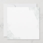 Brautparty Greenery Eucalyptus Blush Einladung (Rückseite)