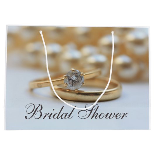 Brautparty Große Geschenktüte (Rückseite)