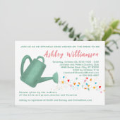 Brautparty Grünes Wasser kann Einladung hören (Stehend Vorderseite)